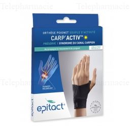 EPITACT Carp'activ orth&egrave;se poignet main gauche