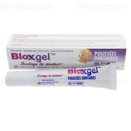 BLOXGEL Gel apaisant pouss&eacute;es dentaires tube 15ml