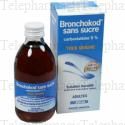 Bronchokod sans sucre adultes 5 pour cent