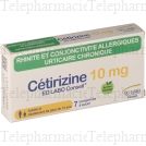 CETIRIZINE EG 10 mg, comprim&eacute; &agrave; sucer