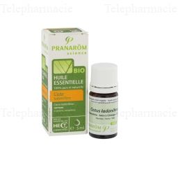 Huile Essentielle Bio Ciste Ladanif&egrave;re 5ml