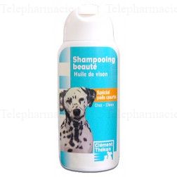 CLEMENT THEKAN Shampooing pelage a l'huile de vison special poils courts flacon 200ml