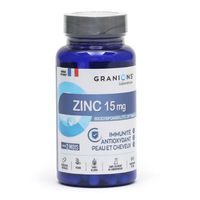 GRANIONS Immunit&eacute; & Energie - Zinc 15mg 60 g&eacute;lules