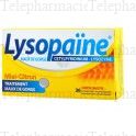Lysopaïne maux de gorge cetylpyridinium lysozyme miel citron sans sucre