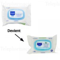 MUSTELA LINGETTES VISAGE 25