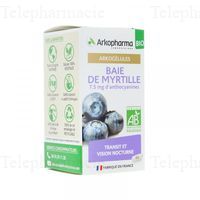 ARKOPHARMA Arkog&eacute;lules - Baie de myrtille Bio 40 g&eacute;lules