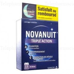 Novanuit Sommeil Triple Action 30 g&eacute;lules