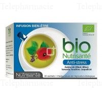 NUTRISANT&Eacute; Infusion anti-stress bio 20 sachets