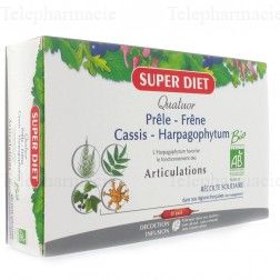 SUPERDIET Quatuor articulations 20 ampoules