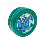 VALDA gommes go&ucirc;t menthe eucalyptus sans sucre Bo&icirc;te de 50 g