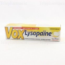 Voxlysopa&iuml;ne citron pastille &agrave; sucer
